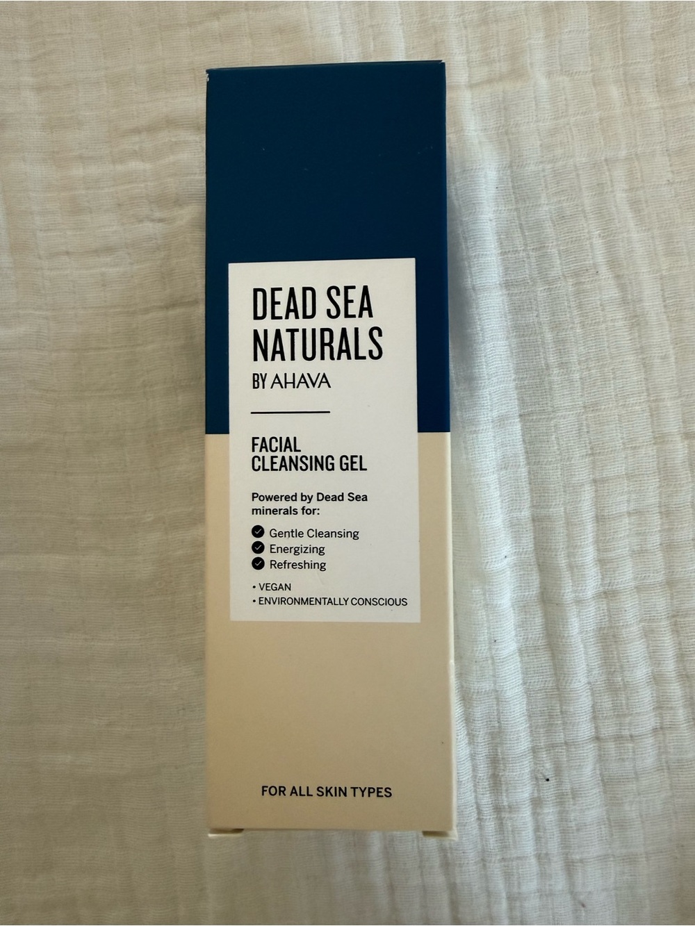 NIB Dead Sea Naturals by AHAVA Facial Cleansing Gel 100mL